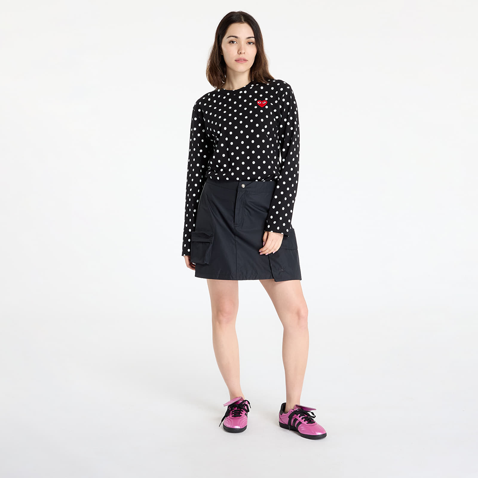 Rokken adidas Cargo Miniskirt Black/ Black