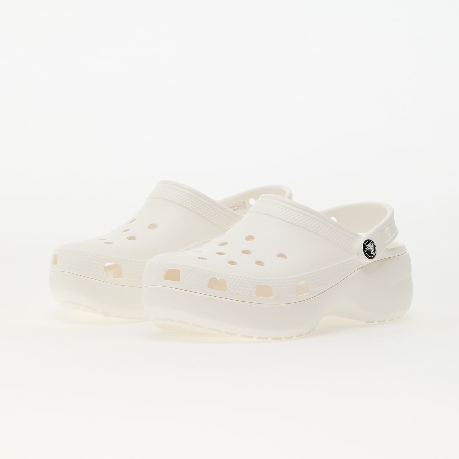 Dámske tenisky a obuv Crocs W Classic Platform Clog White