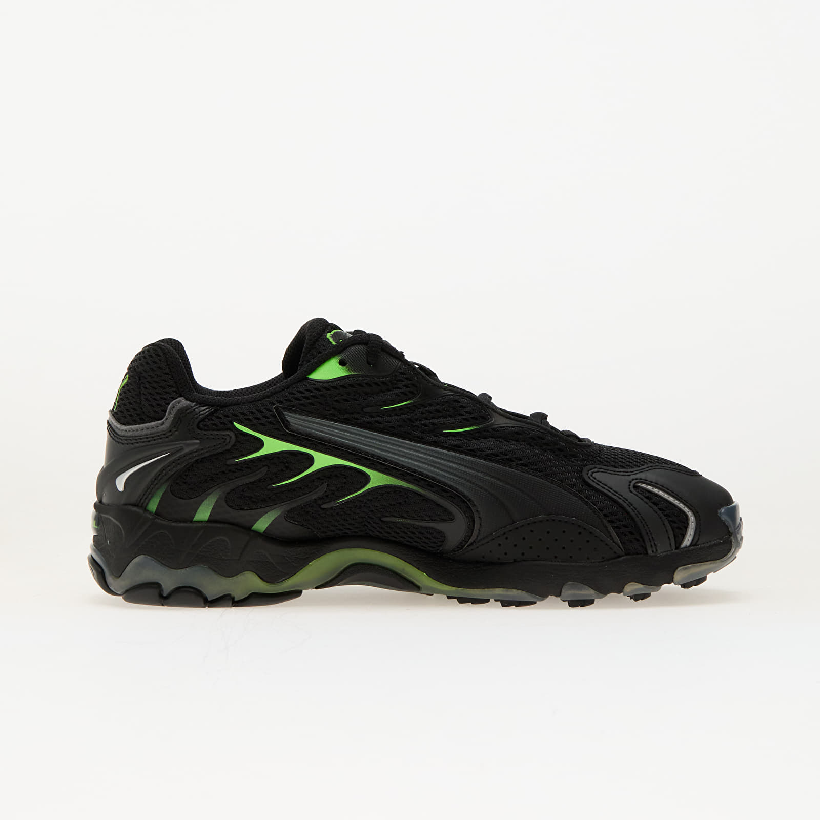 Men's sneakers and shoes Puma Inhale Puma Black-Green Glare