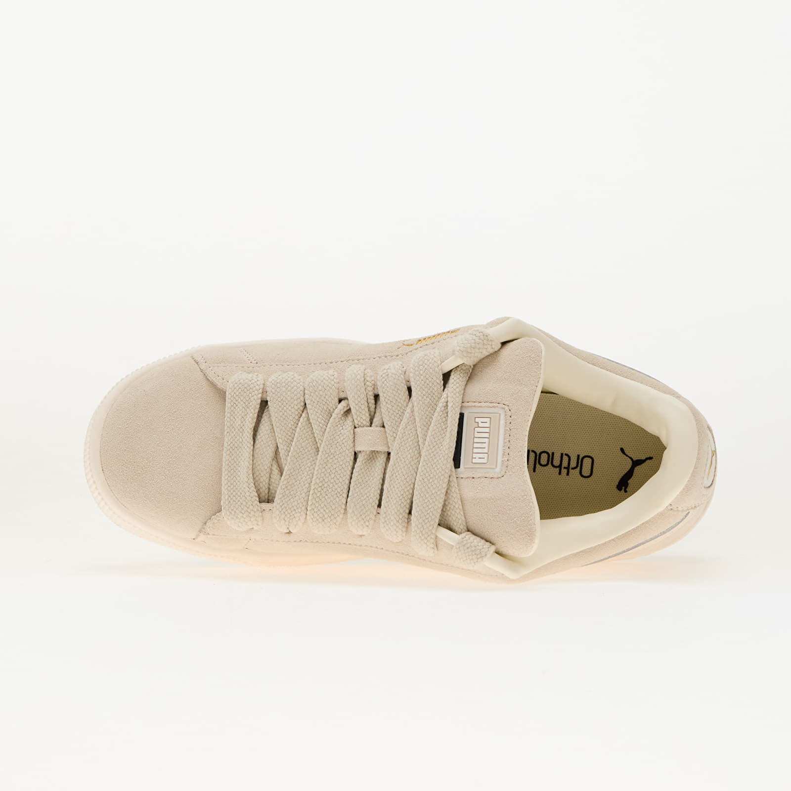 Turnschuhe und Schuhe für Männer Puma Suede XL Alpine Snow-Warm White