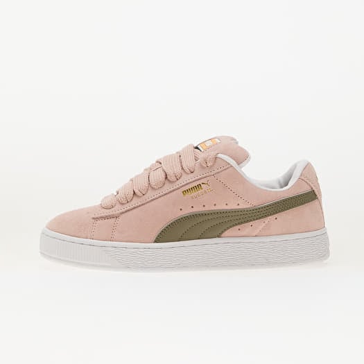 Puma Suede XL Rose Quartz-Velvet Moss-PWht