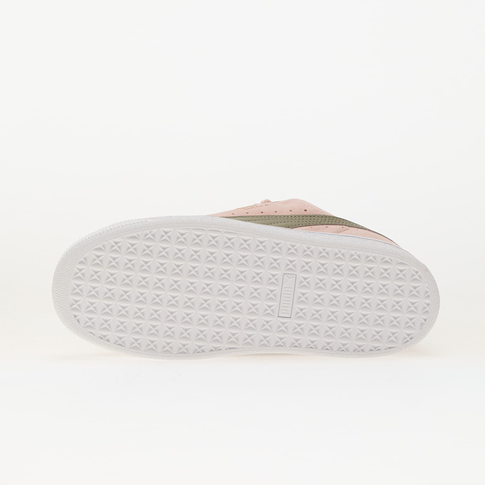 Мъжки кецове и обувки Puma Suede XL Rose Quartz-Velvet Moss-PWht
