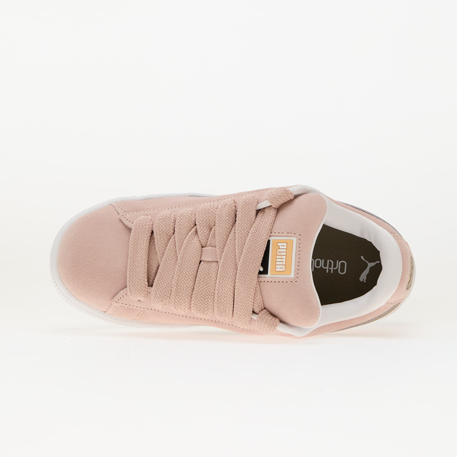 Мъжки кецове и обувки Puma Suede XL Rose Quartz-Velvet Moss-PWht