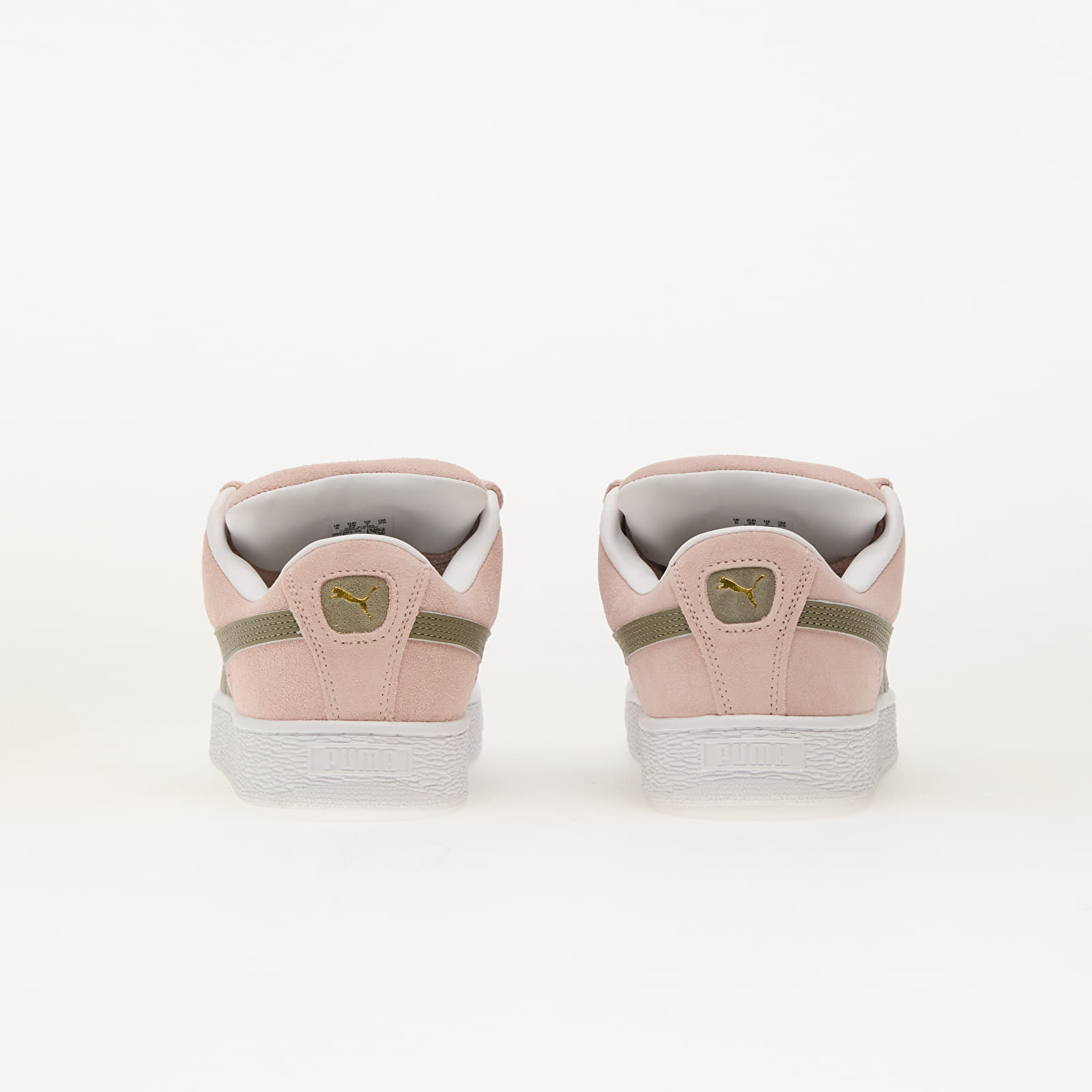 Мъжки кецове и обувки Puma Suede XL Rose Quartz-Velvet Moss-PWht