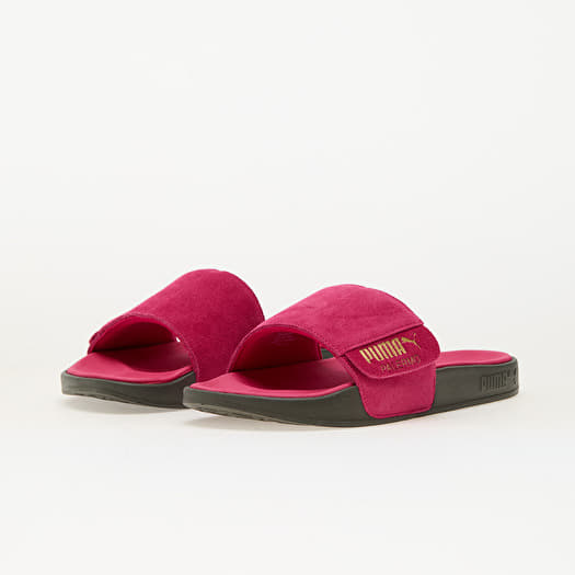 Suede Slides Fenty Puma Fur Slides Red Puma Sliders Puma Flip