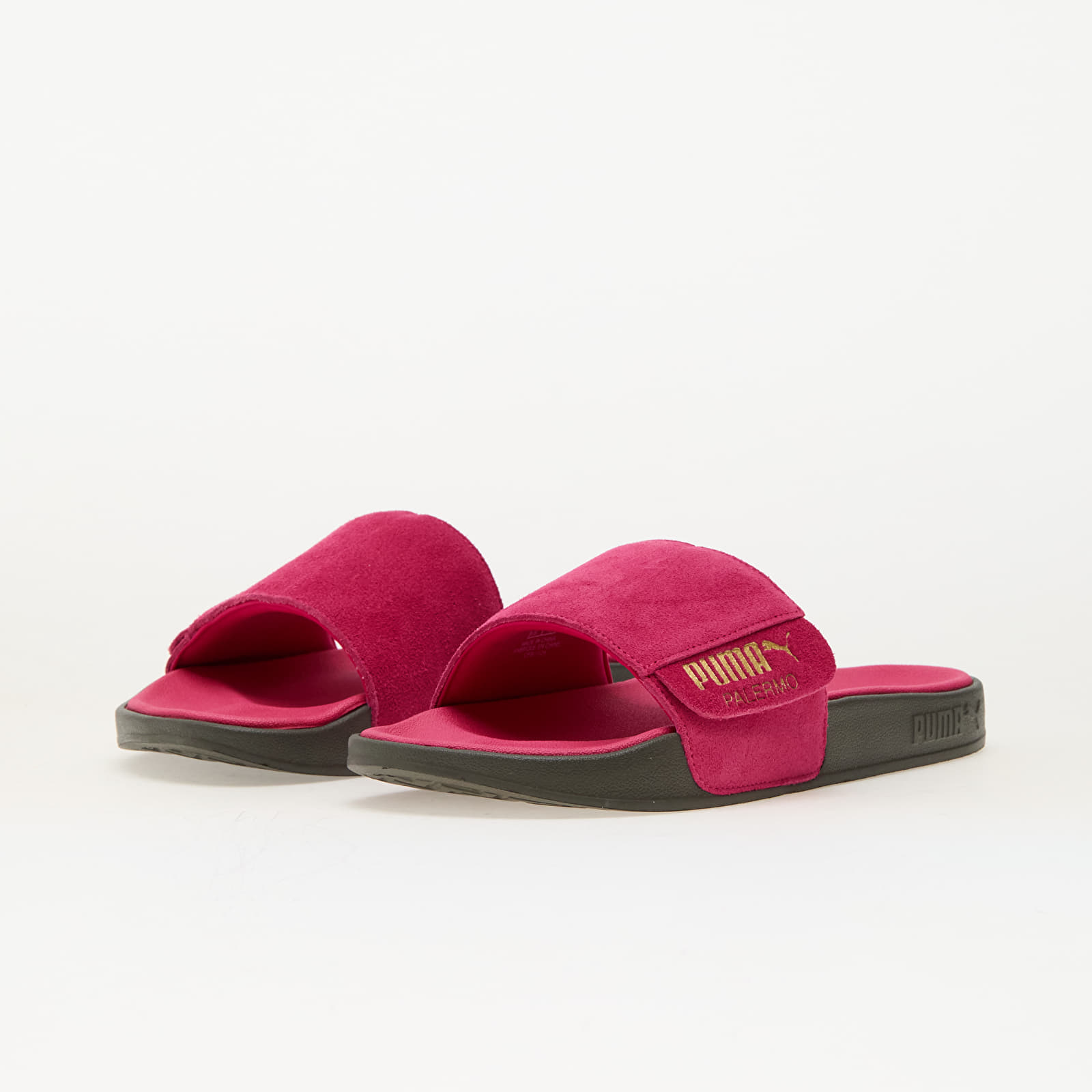 Pánské tenisky a boty Puma Leadcat 2.0 Palermo Foil Puma Pink-Puma Gold-Gum