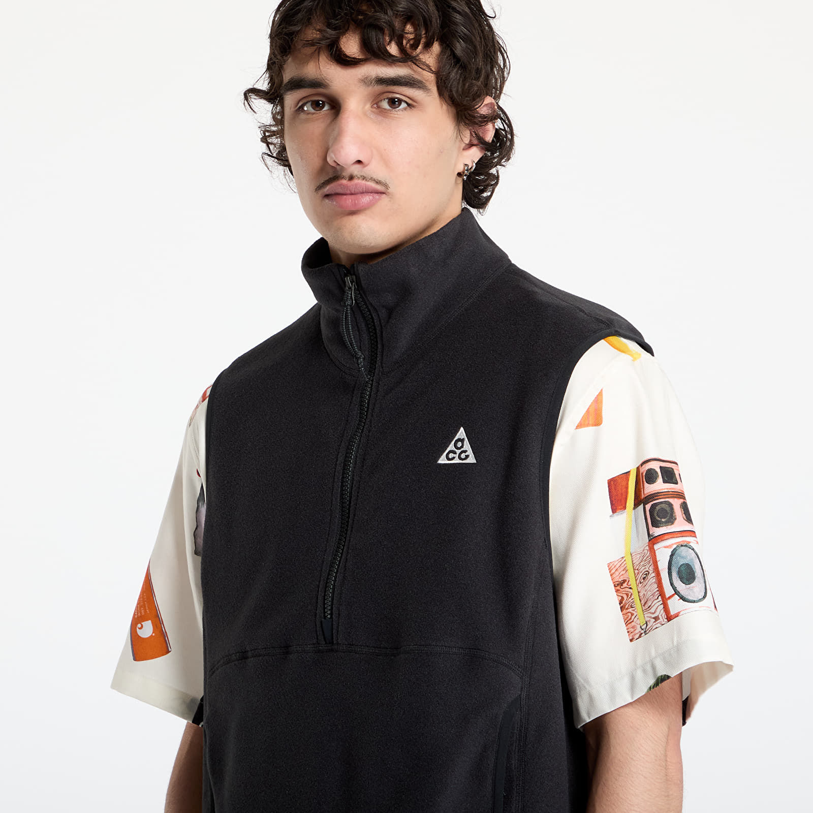 Men's vests Nike ACG "Wolf Tree" Vest Black/ Anthracite/ Summit White