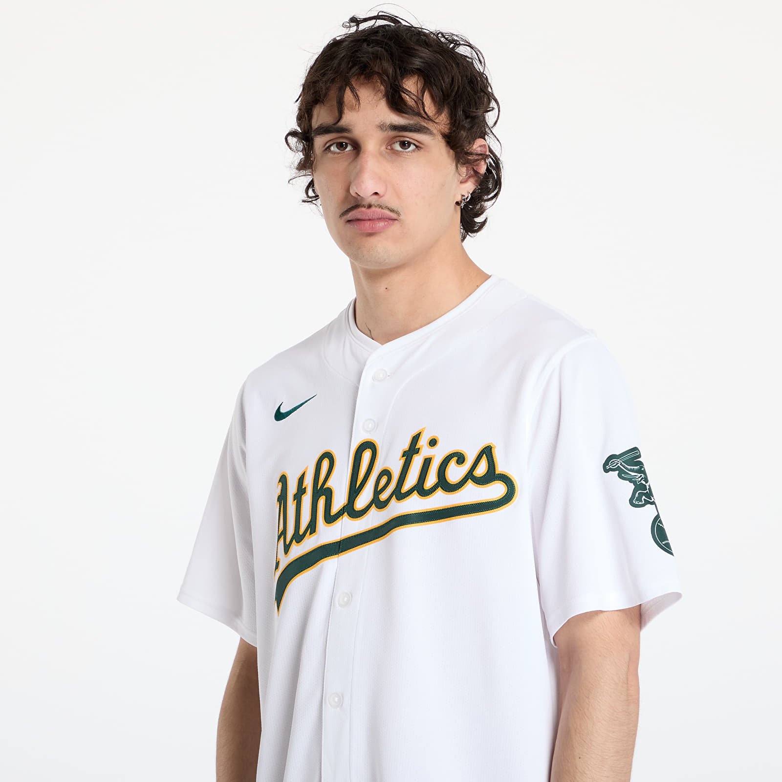 Camisetas Nike Oakland Athletics MLB Limited Home Men's Jersey White