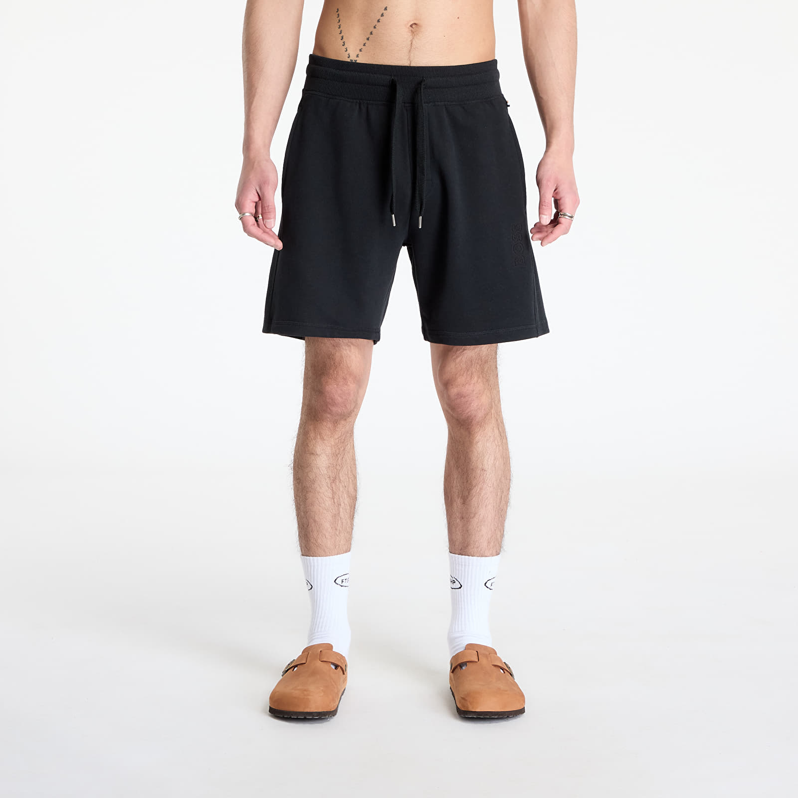 Korte broeken Hugo Boss Men-L-David Shorts Black