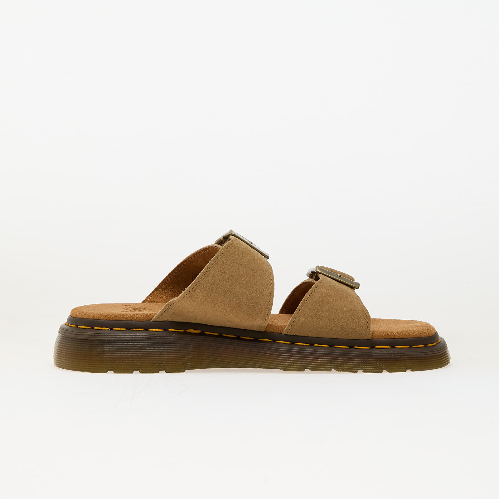Zapatillas Hombre Dr. Martens Josef Slide Savannah Tan