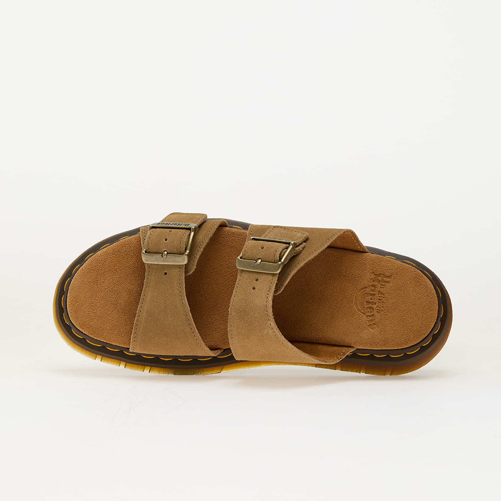 Zapatillas Hombre Dr. Martens Josef Slide Savannah Tan