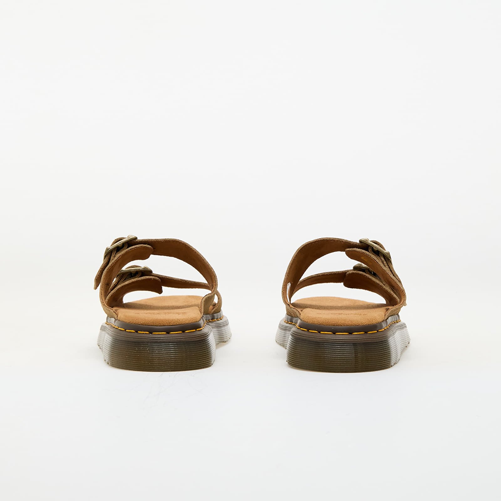 Zapatillas Hombre Dr. Martens Josef Slide Savannah Tan