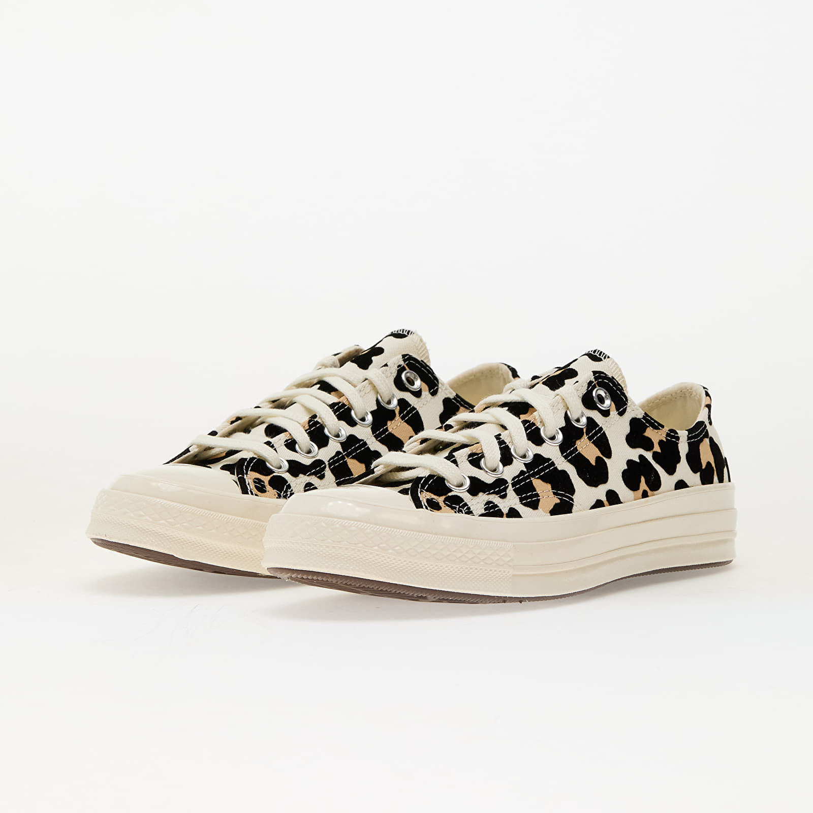 Turnschuhe und Schuhe für Männer Converse Chuck 70 Leopard Egret/ Black/ Coastal Dune