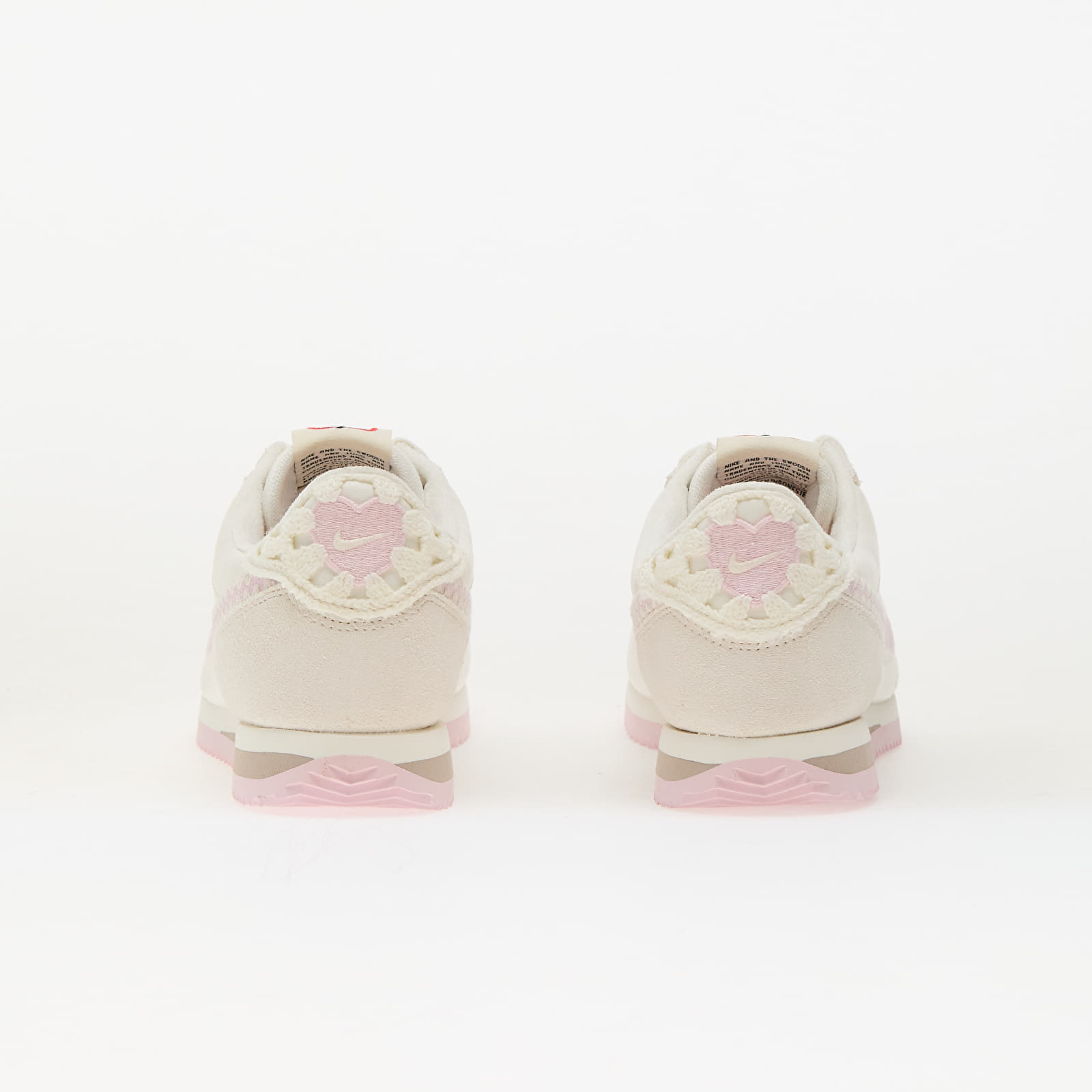 Naiste tossud ja kingad Nike W Cortez Sail/ Pink Foam-Sail-College Grey