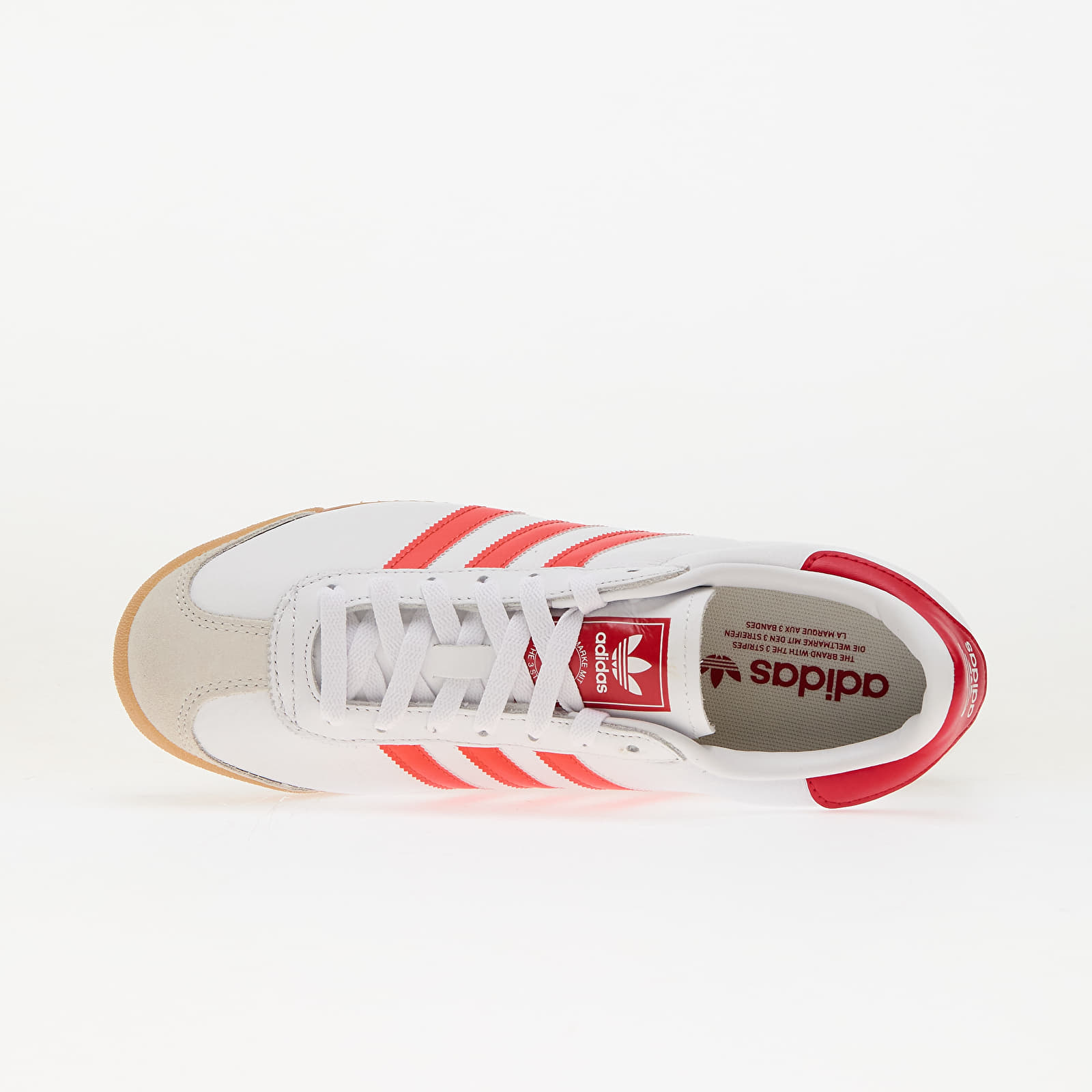 Men's sneakers and shoes adidas K 74 Ftw White/ Solar Orange/ Better Scarlet