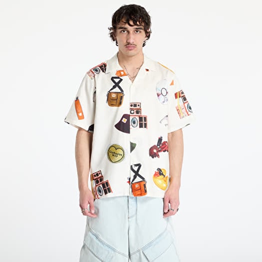 Cămașă Carhartt WIP S/S Jacob Rochester Shirt UNISEX Jacob Rochester Print/ Wax