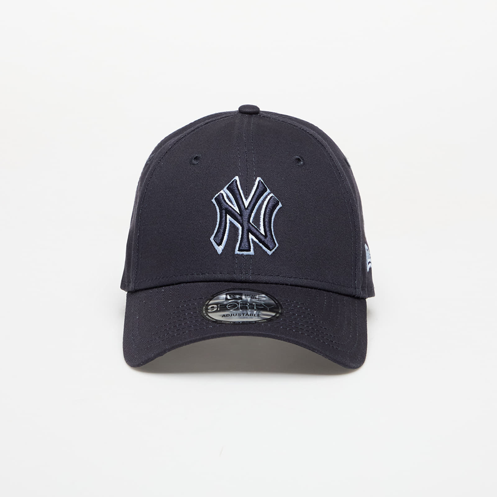 Capac New Era New York Yankees MLB Team Outline 9FORTY Adjustable Cap Navy Universal