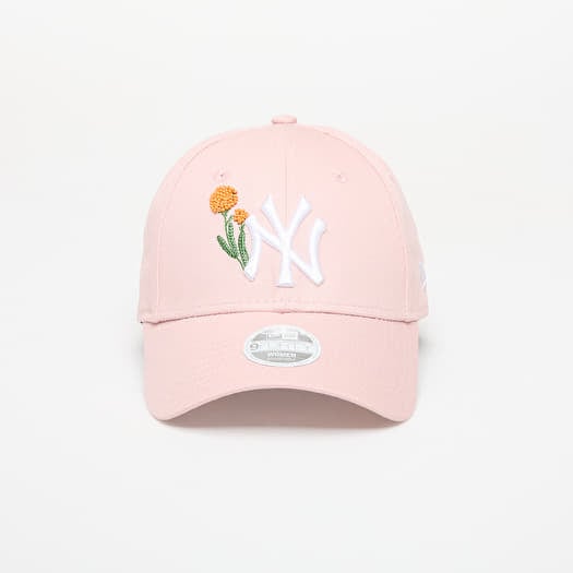 Boné New Era New York Yankees Womens MLB Beaded 9FORTY Adjustable Cap Pastel Pink