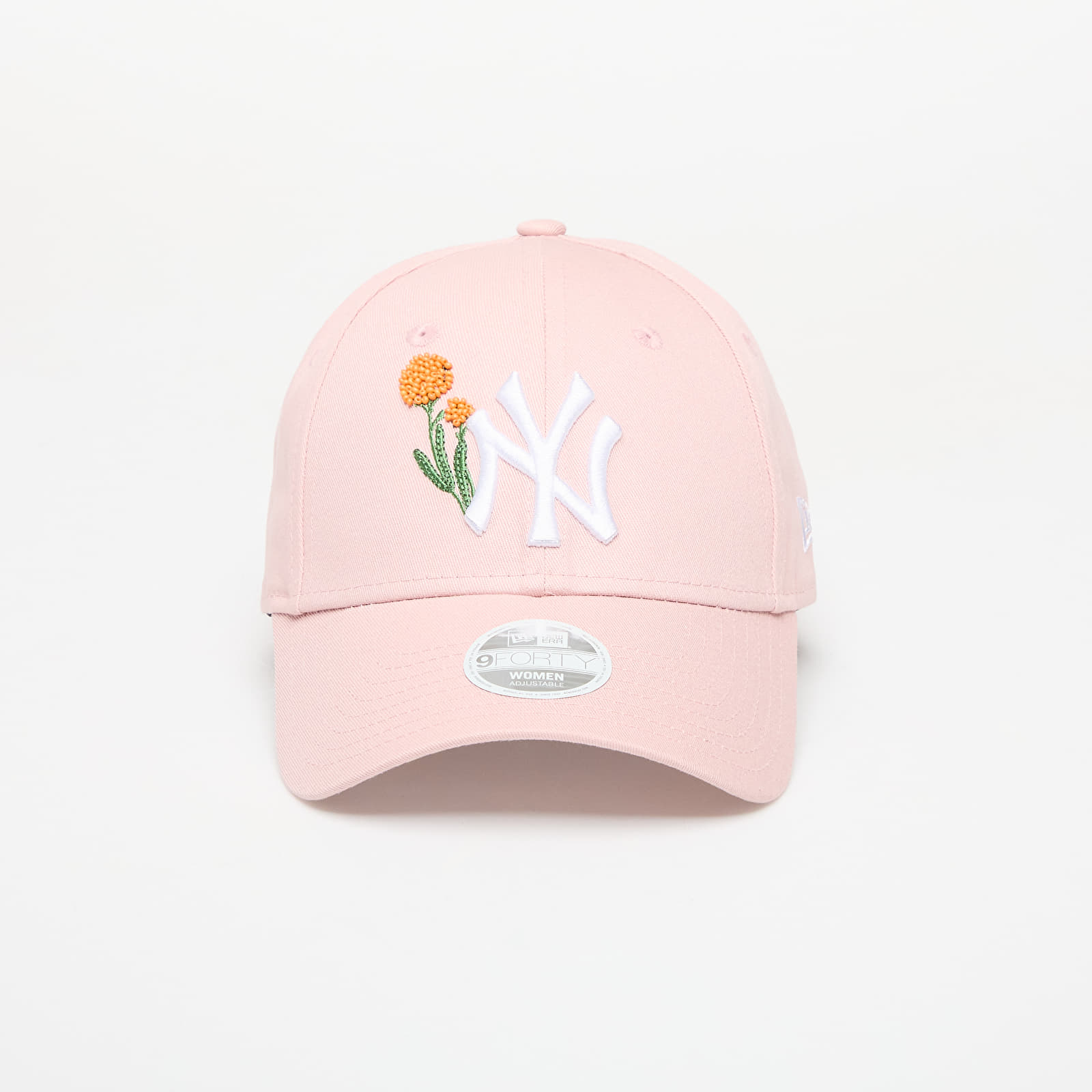 Gorras New Era New York Yankees Womens MLB Beaded 9FORTY Adjustable Cap Pastel Pink
