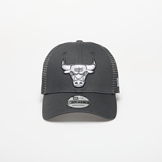 Cap New Era Chicago Bulls NBA 9FORTY Trucker Adjustable Cap Dark Grey