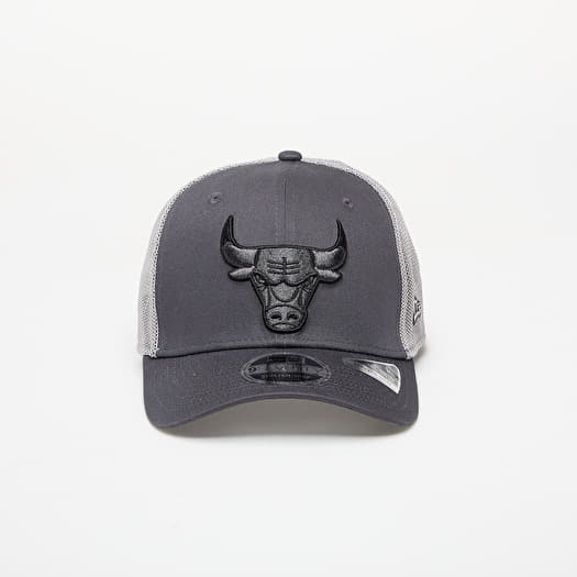 Cap New Era Chicago Bulls NBA Tonal 9SEVENTY Stretch Snap Adjustable Cap Dark Grey