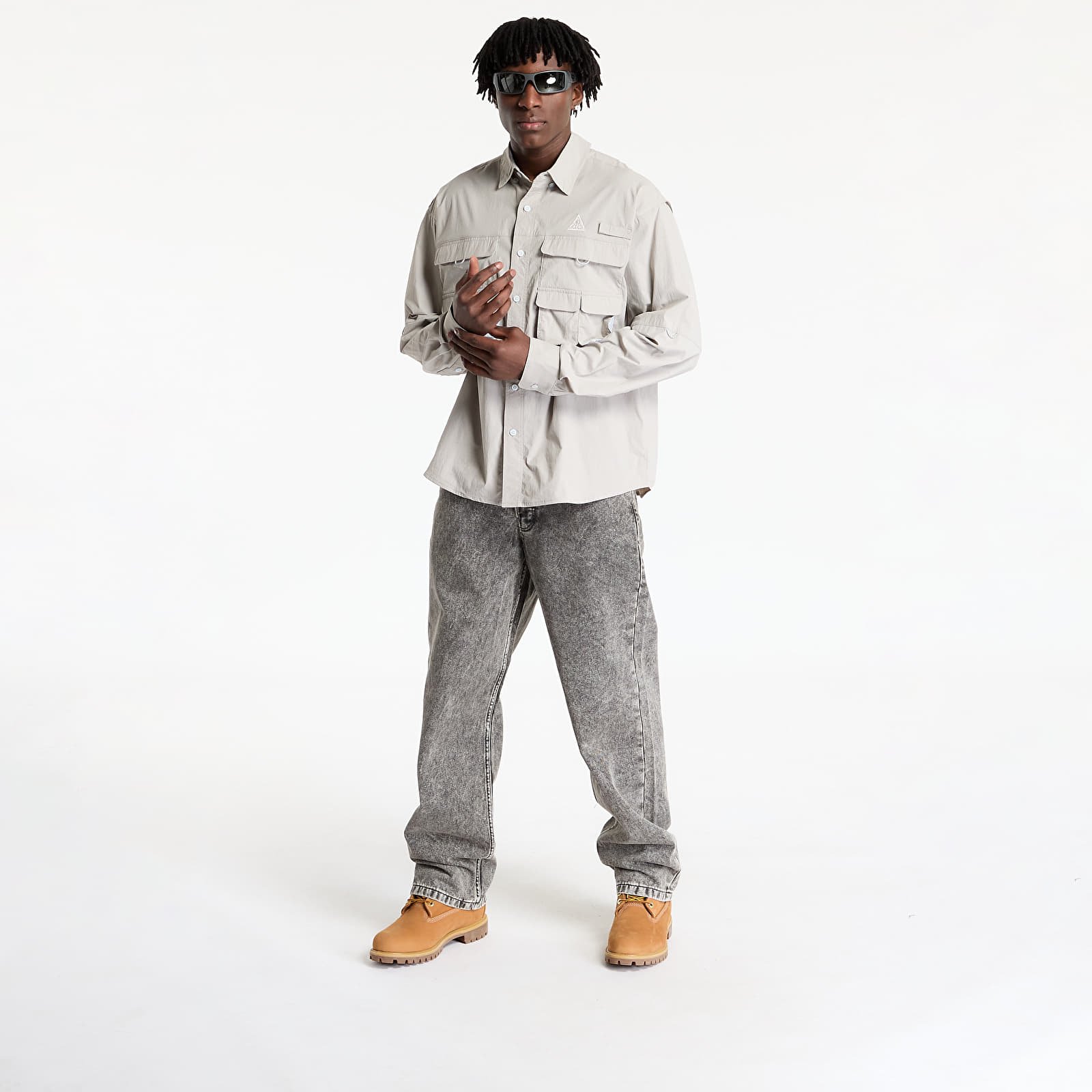 Camisas para hombre Nike ACG "Orb Weaver" Dri-FIT ADV UV Long Sleeve Shirt College Grey/ Football Grey/ Summit White