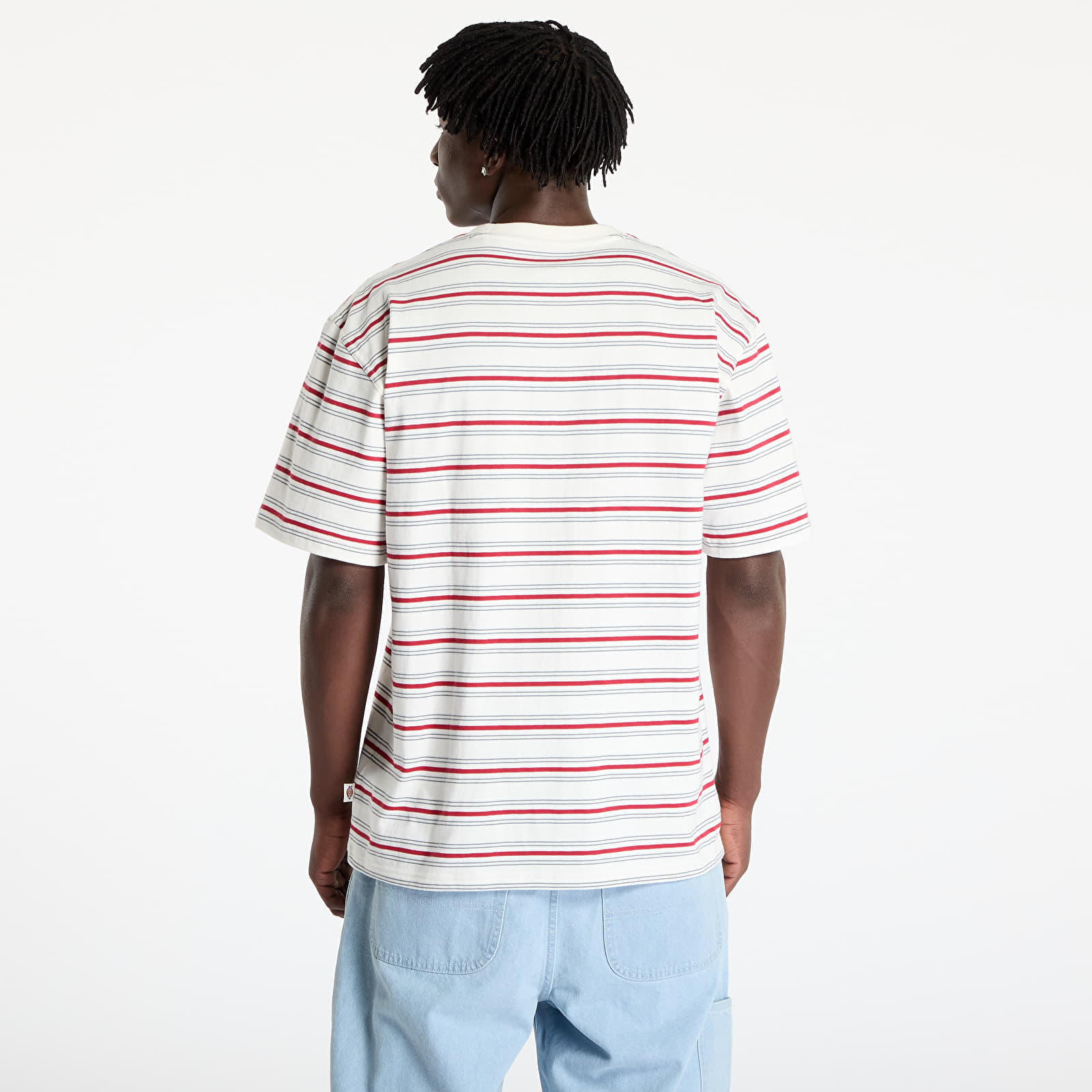 T-shirt Dickies Lewistown Stripe Short Sleeve Tee Egret XXL