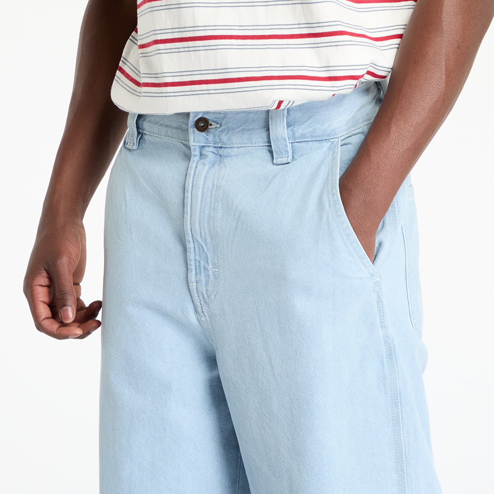 Meeste teksad Dickies Madison Baggy Fit Denim Vintage Aged Blue