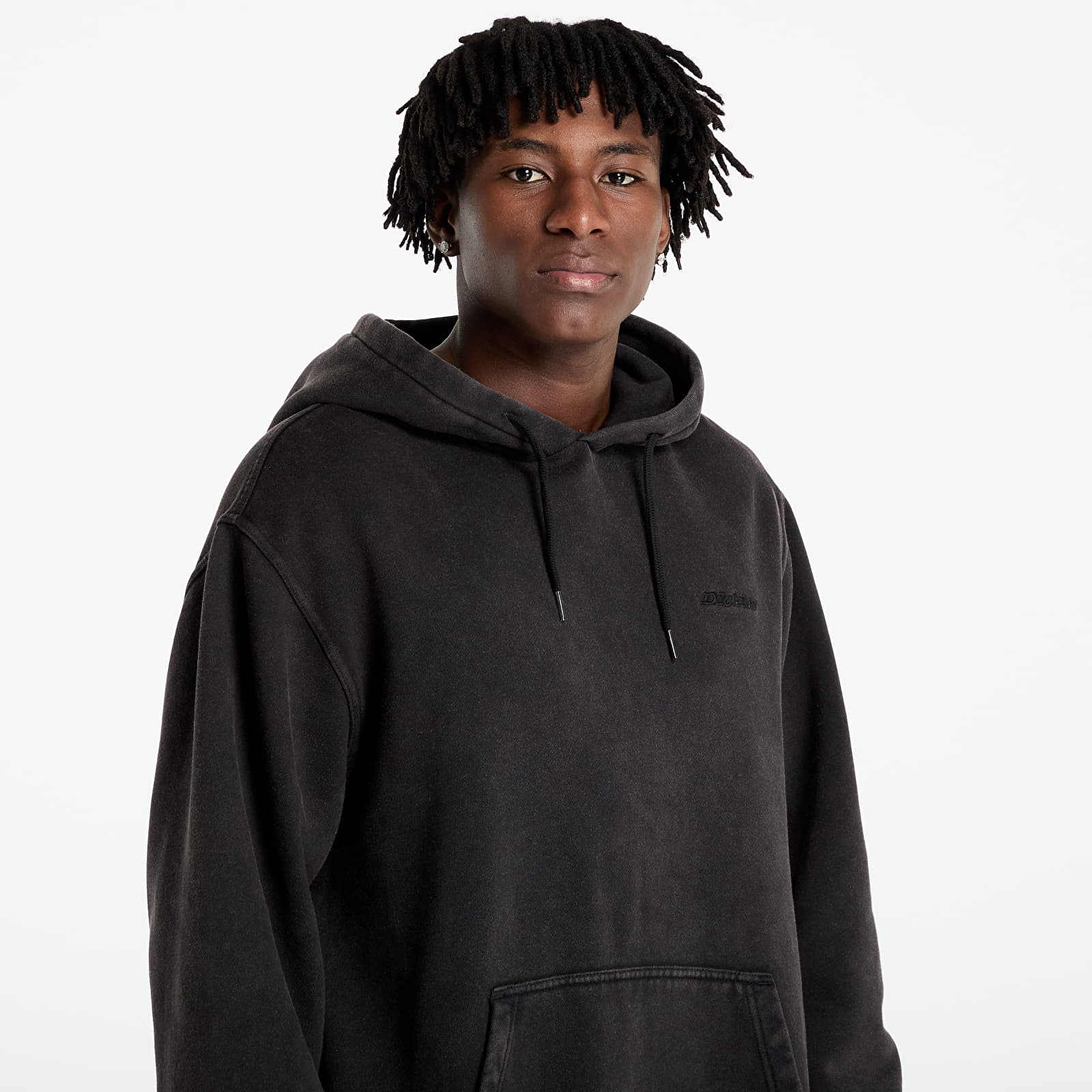 Bluzy męskie Dickies Plentywood Hoodie Black