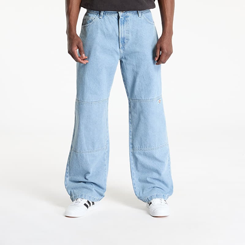 Blugi Dickies Double Knee Denim Pant Light Wash