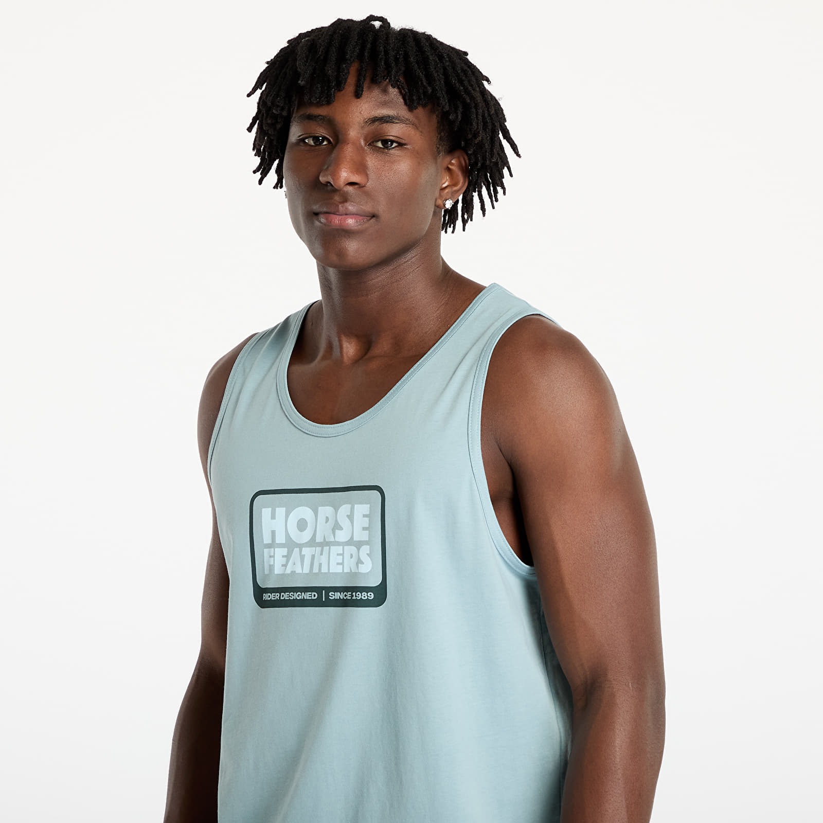 Camisetas de tirantes para hombre Horsefeathers Millennium Tank Blue Haze