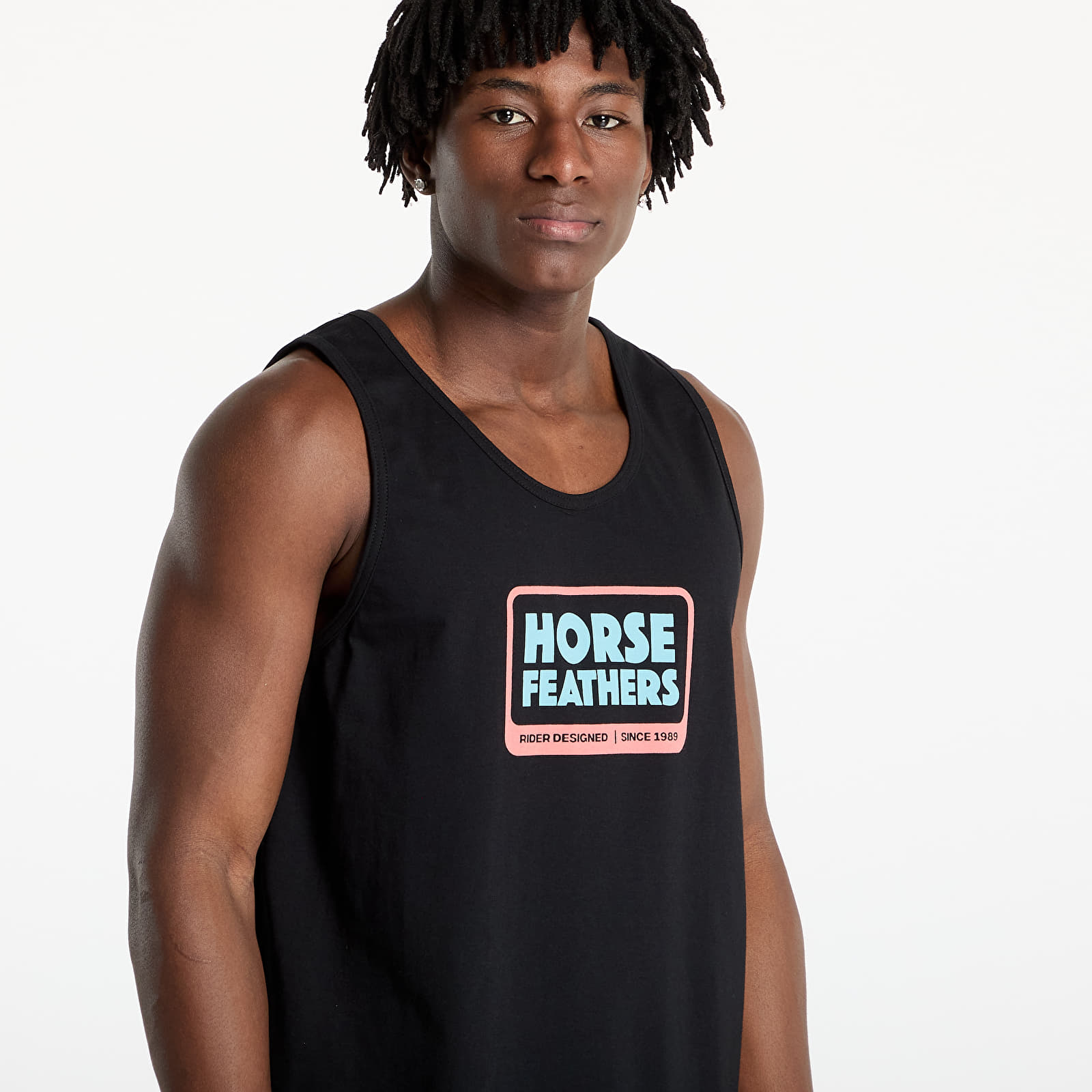 Camisetas de tirantes para hombre Horsefeathers Millennium Tank Black