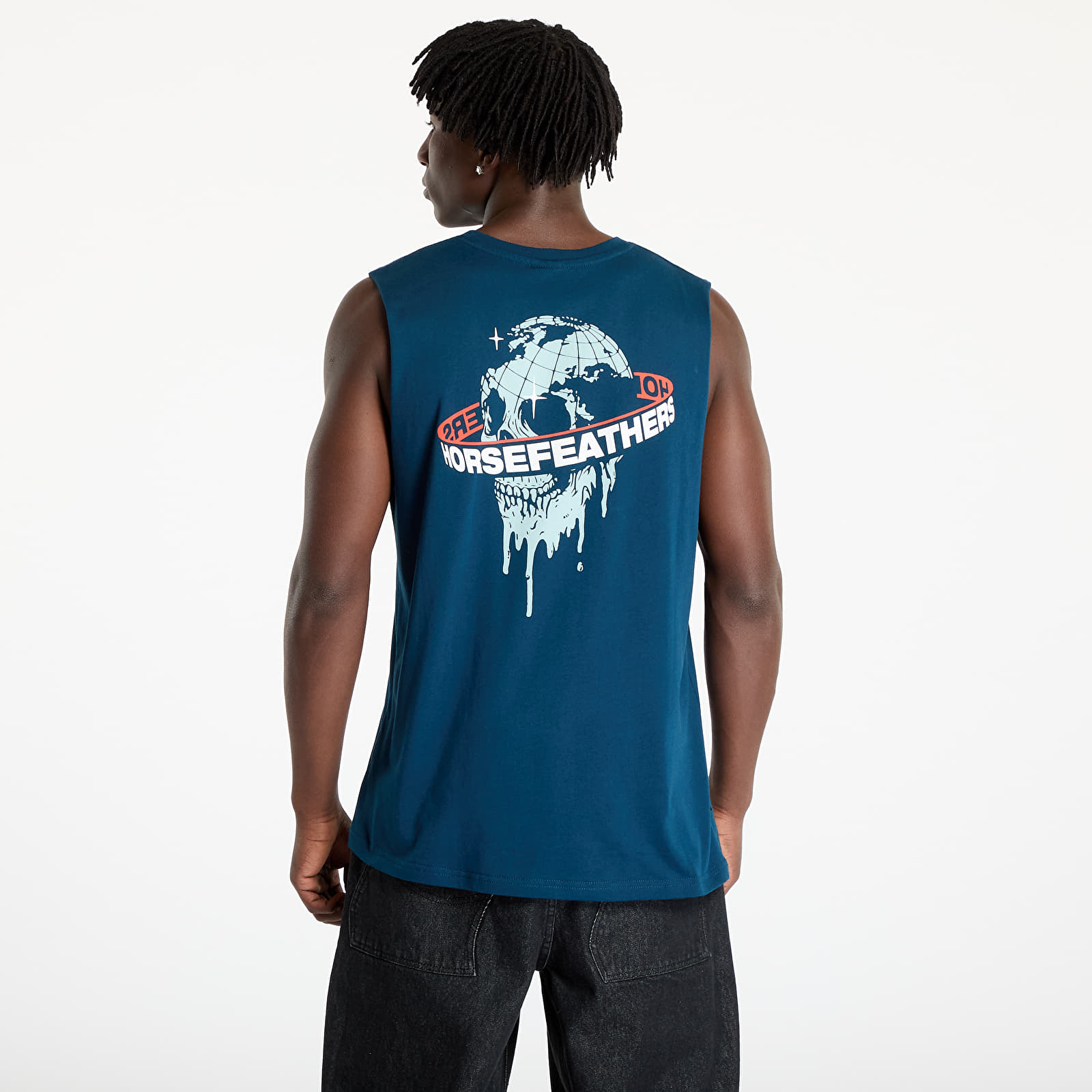 Camisetas de tirantes para hombre Horsefeathers Orbit Tank Pond