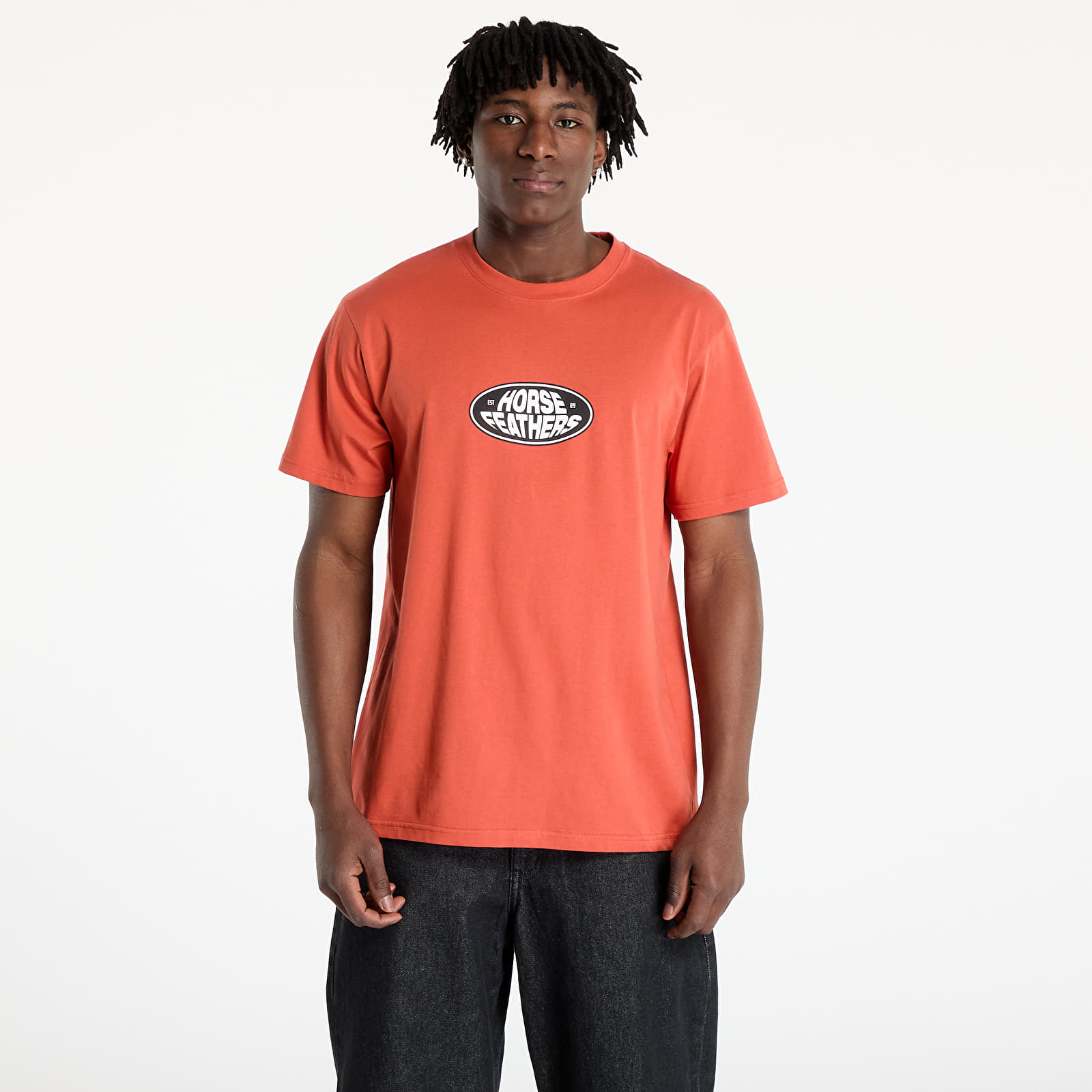 Meeste T-särgid Horsefeathers Dynamo T-Shirt Ginger