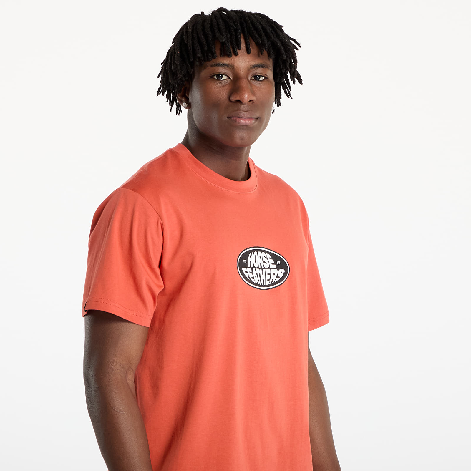 Meeste T-särgid Horsefeathers Dynamo T-Shirt Ginger