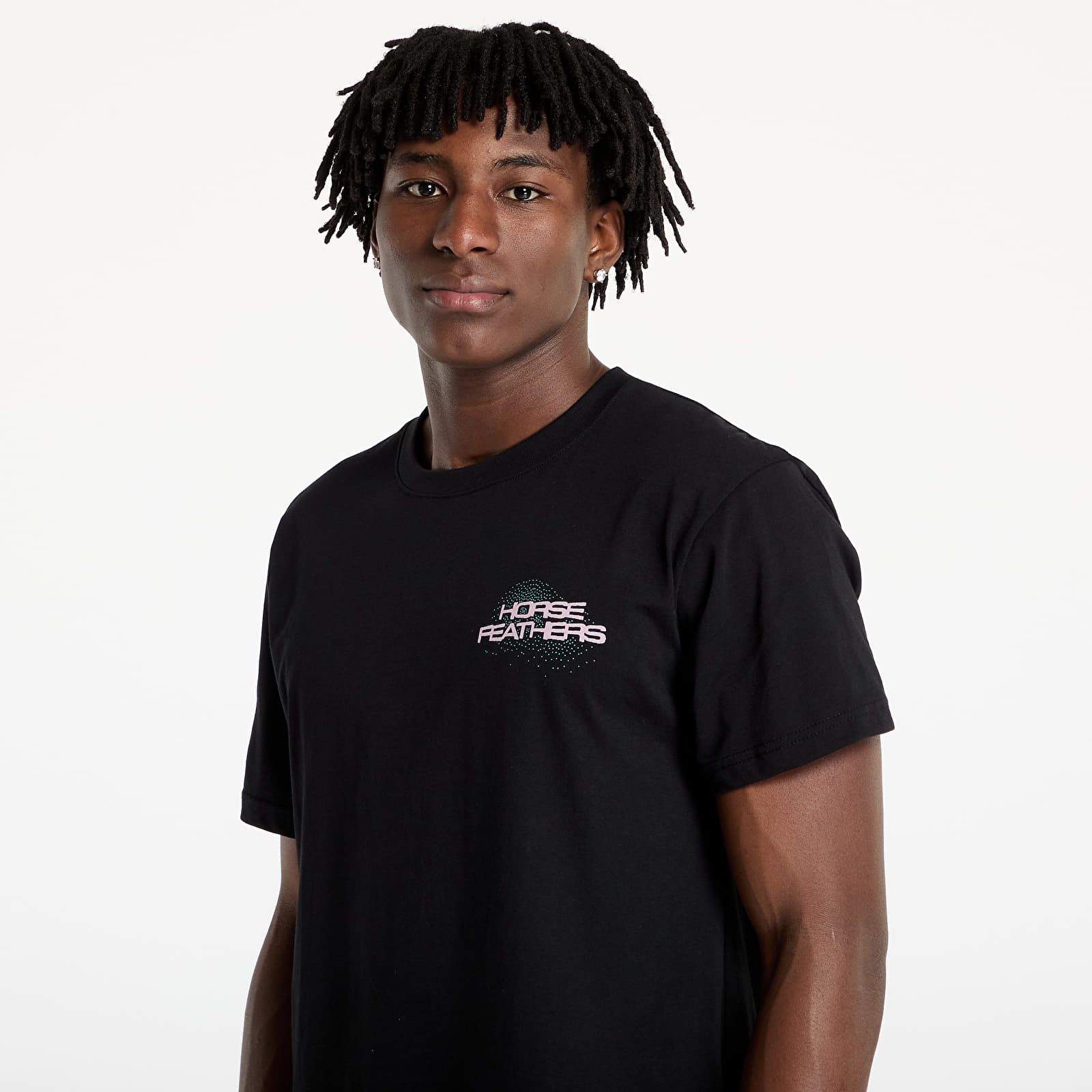 Meeste T-särgid Horsefeathers Rizmo T-Shirt Black