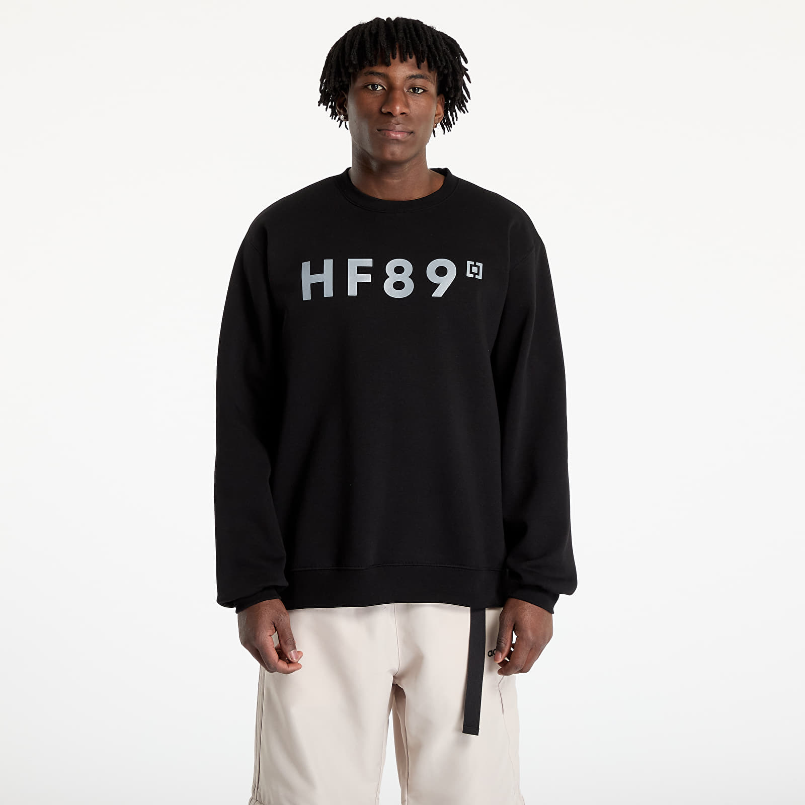 Meeste kampsunid Horsefeathers Hf89 Sweatshirt Black