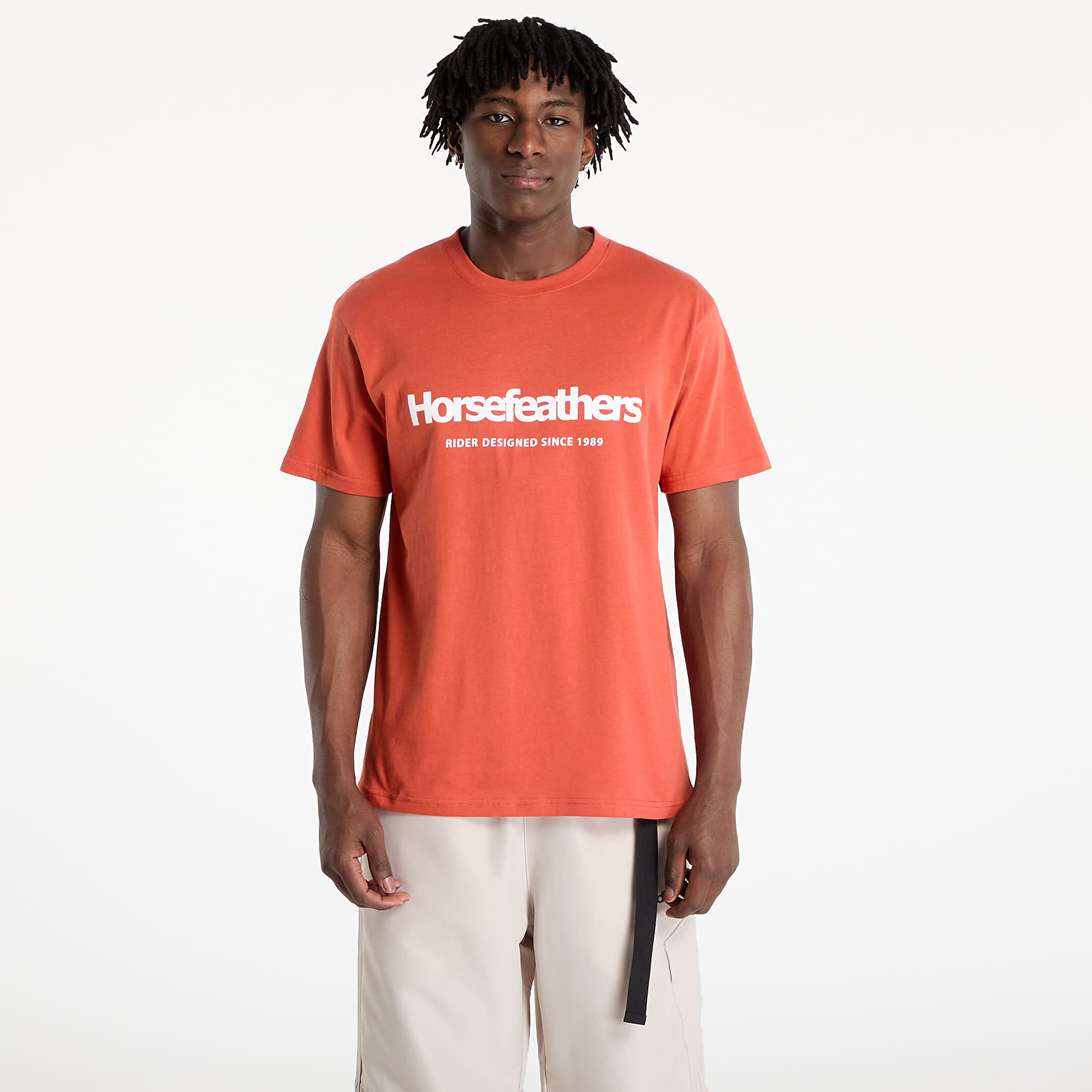Meeste T-särgid Horsefeathers Quarter T-Shirt Ginger