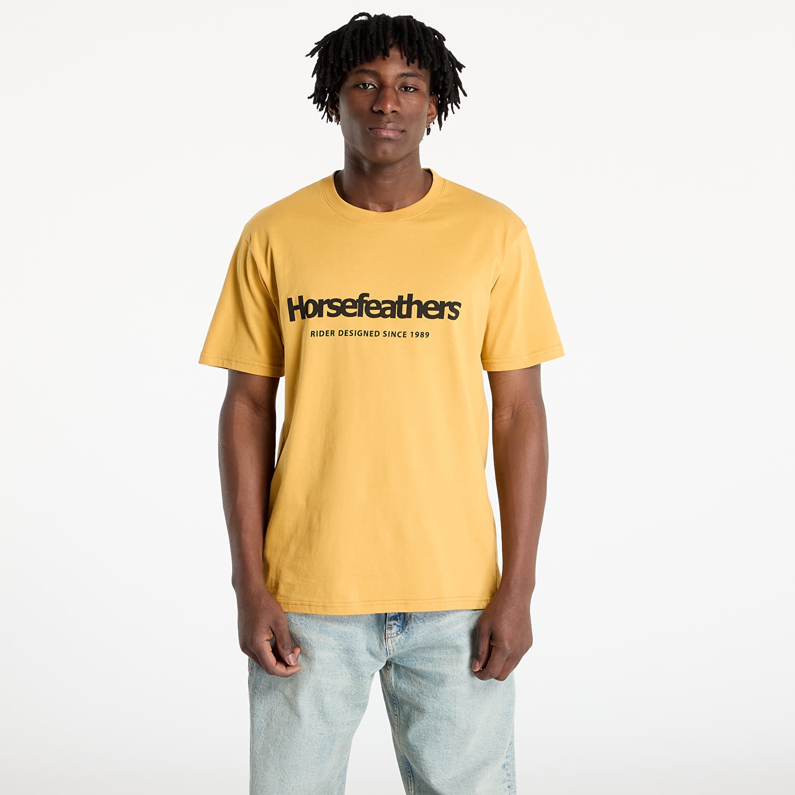 Meeste T-särgid Horsefeathers Quarter T-Shirt Honey