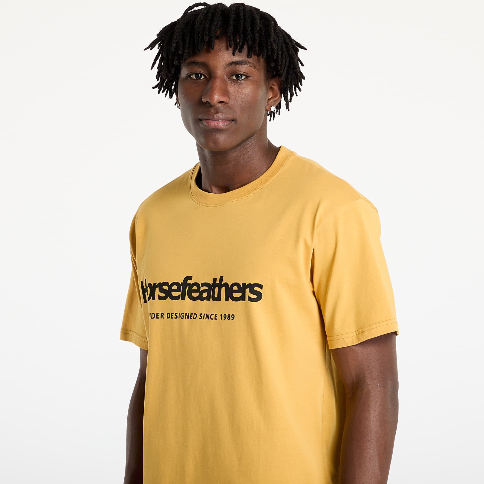 Meeste T-särgid Horsefeathers Quarter T-Shirt Honey