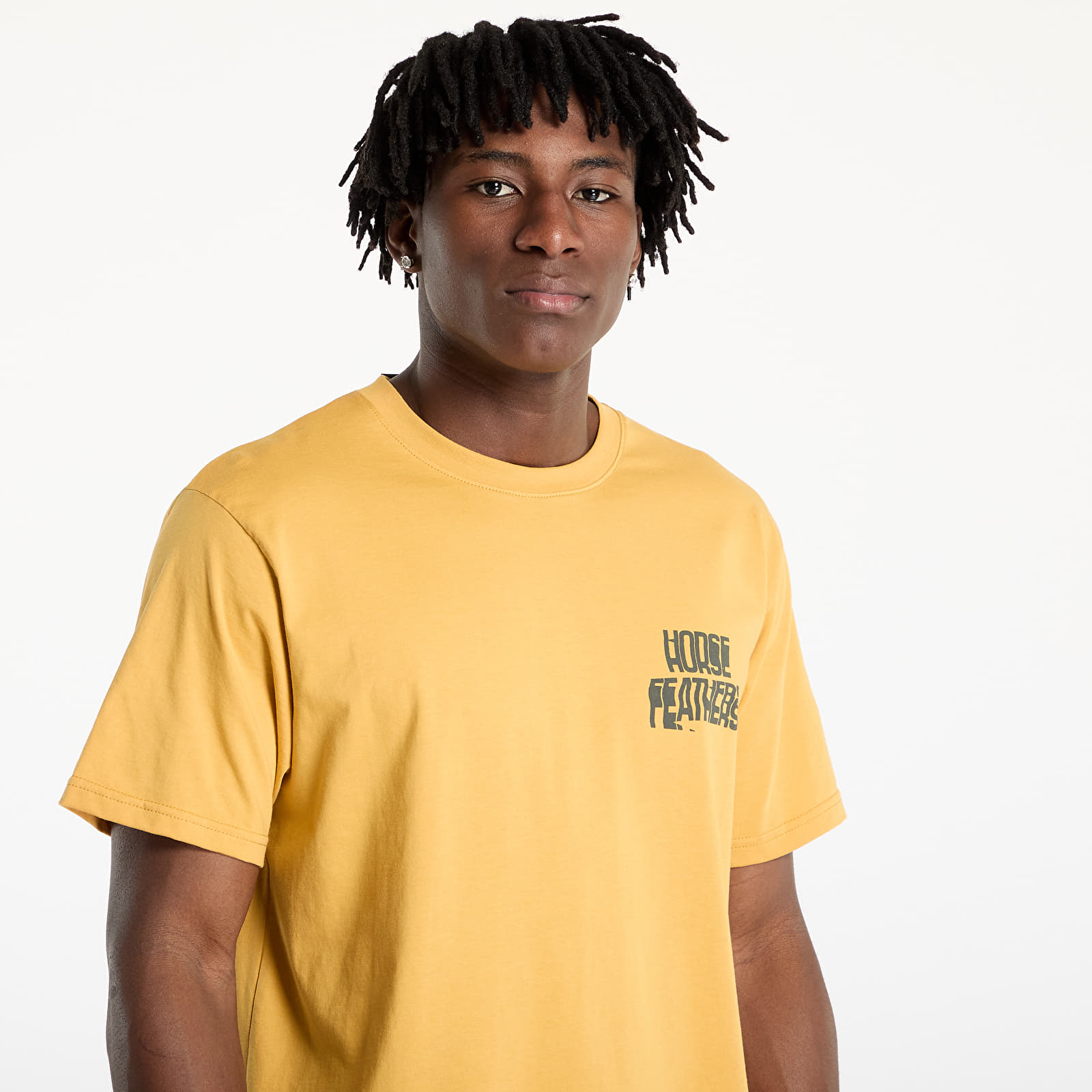 Meeste T-särgid Horsefeathers Xerox T-Shirt Honey