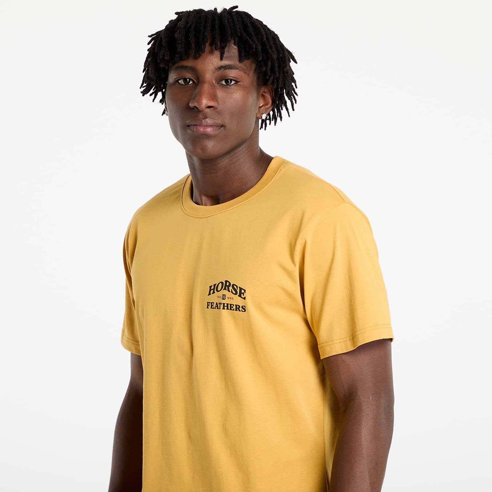 Meeste T-särgid Horsefeathers Summit T-Shirt Honey
