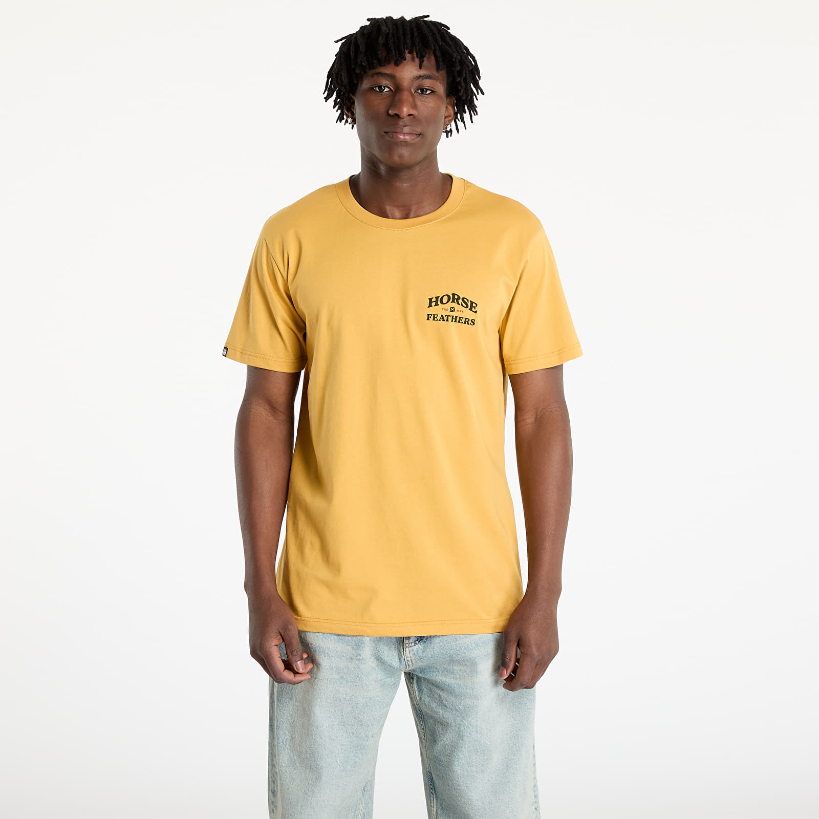 Meeste T-särgid Horsefeathers Summit T-Shirt Honey