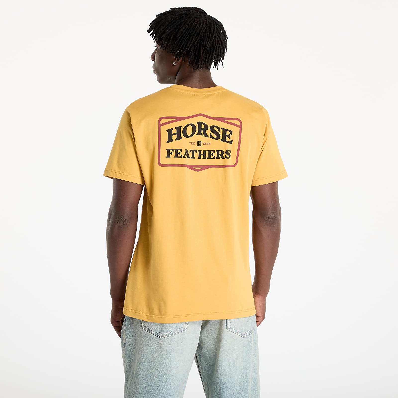 Meeste T-särgid Horsefeathers Summit T-Shirt Honey