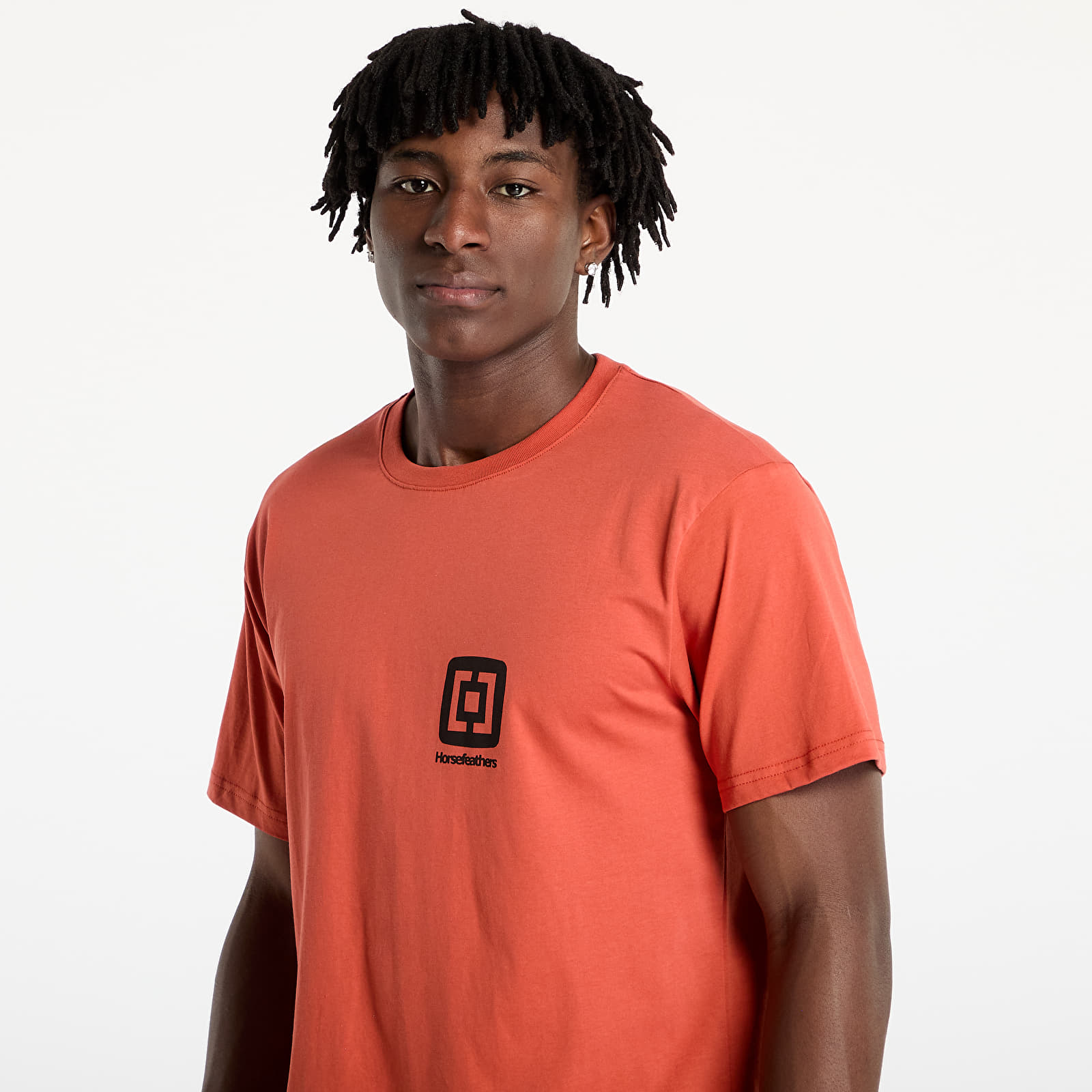 Meeste T-särgid Horsefeathers Mini Logo T-Shirt Ginger