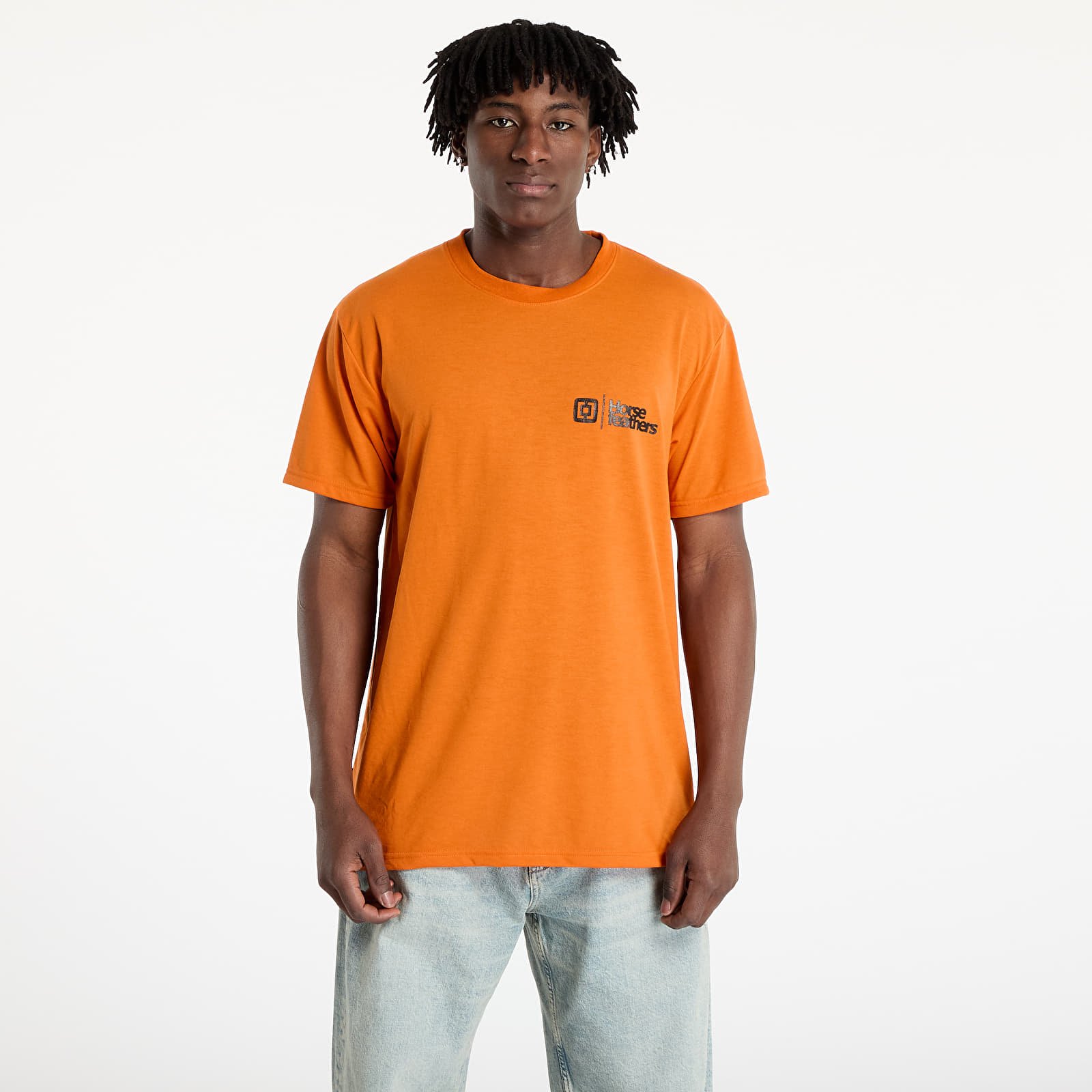 Meeste T-särgid Horsefeathers Rooter Tech T-Shirt Burnt Orange