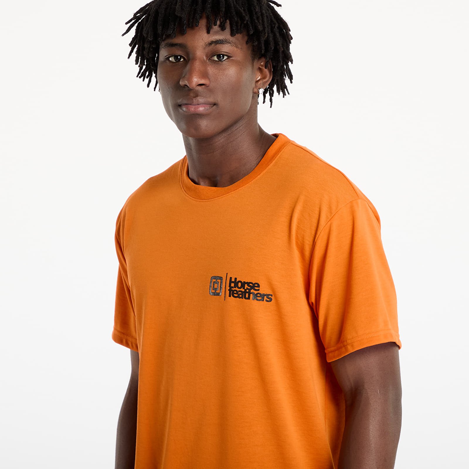 Meeste T-särgid Horsefeathers Rooter Tech T-Shirt Burnt Orange
