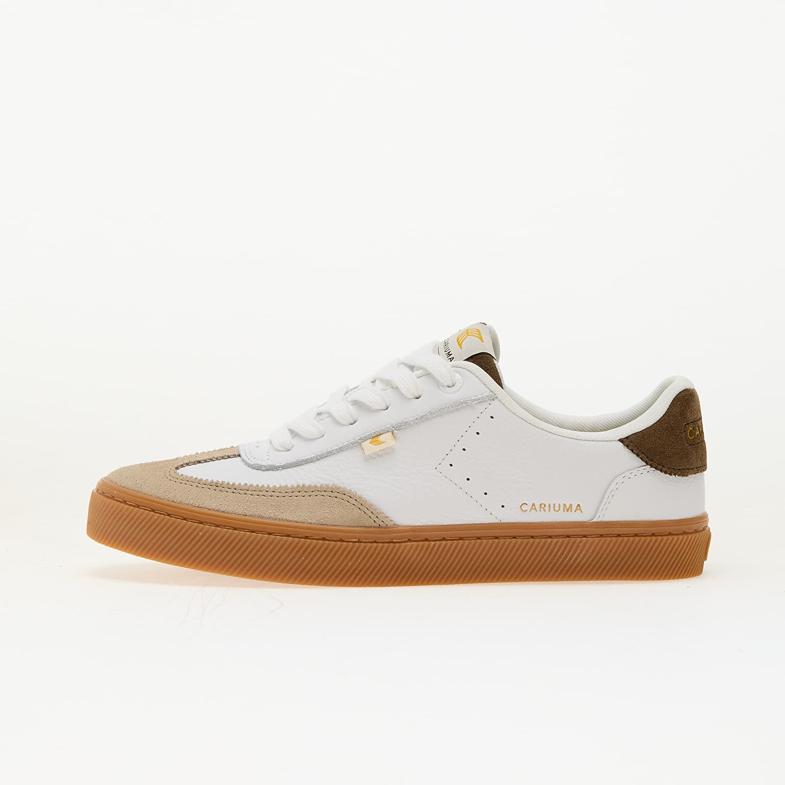 Men's sneakers and shoes Cariuma M Toca Gum White/ Plaza Taupe