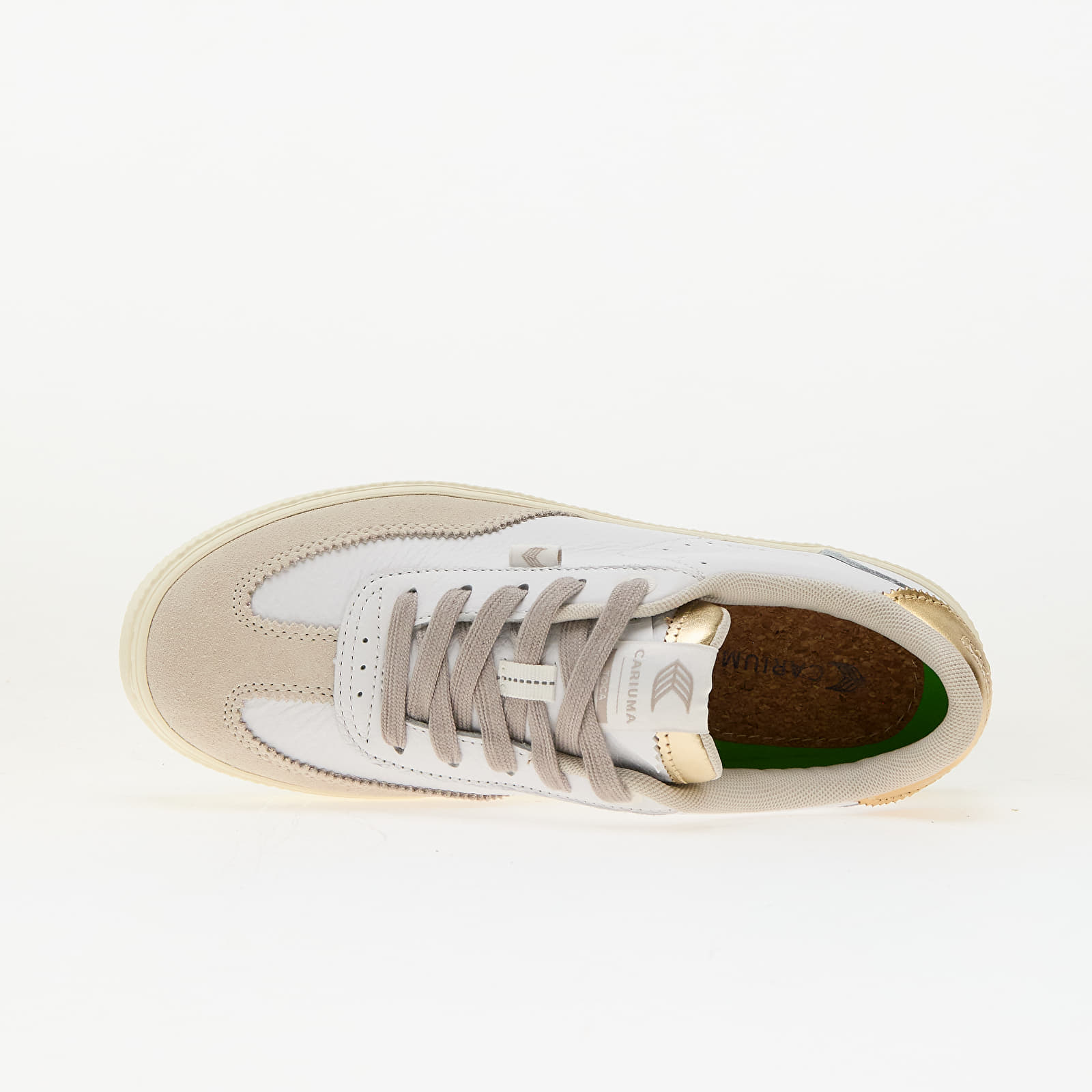Joggesko og sko for menn Cariuma M TOCA Off-White Vintage/ Metallic Gold