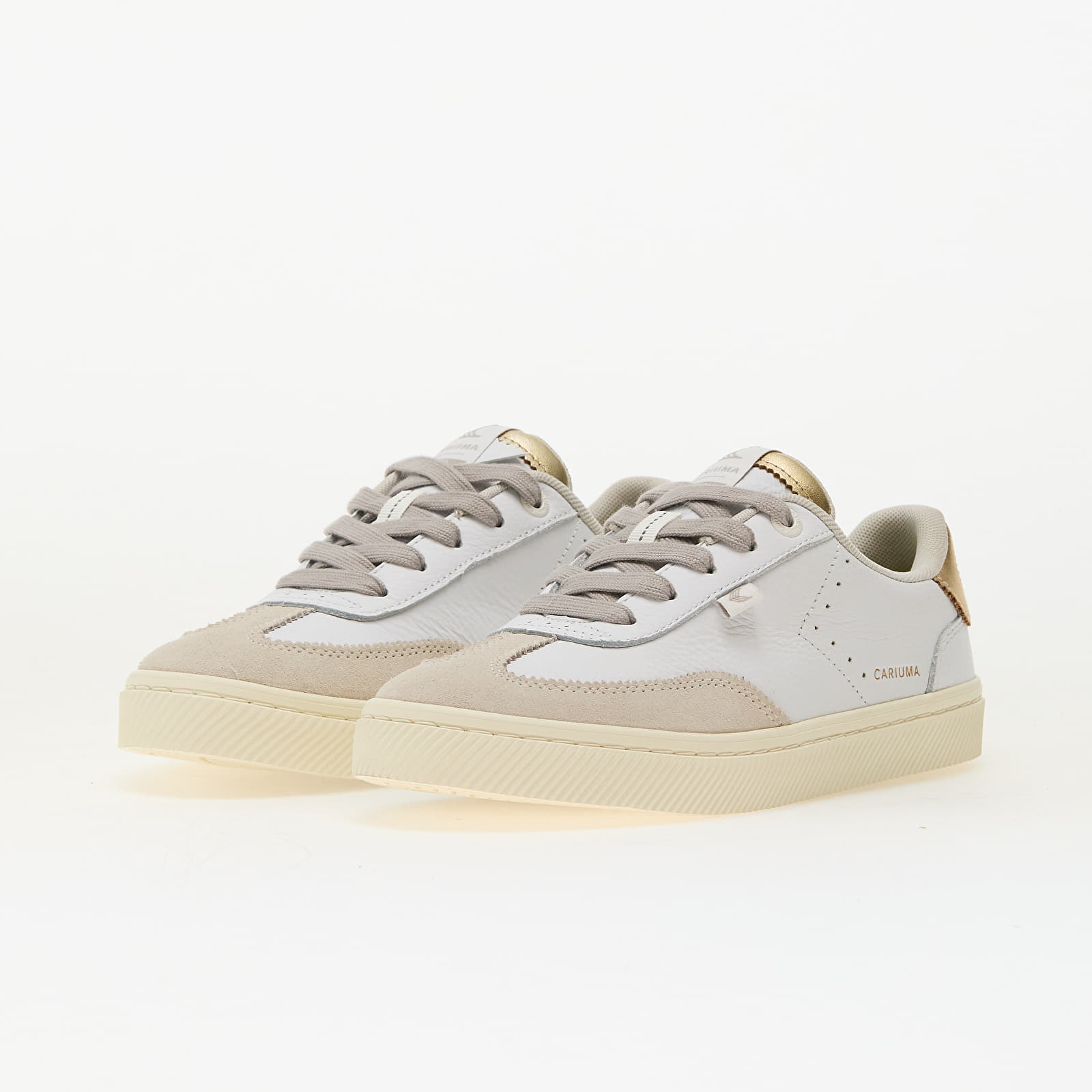 Joggesko og sko for menn Cariuma M TOCA Off-White Vintage/ Metallic Gold